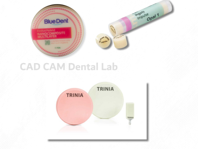 Exceptional materials from CAD CAM Dental Lab